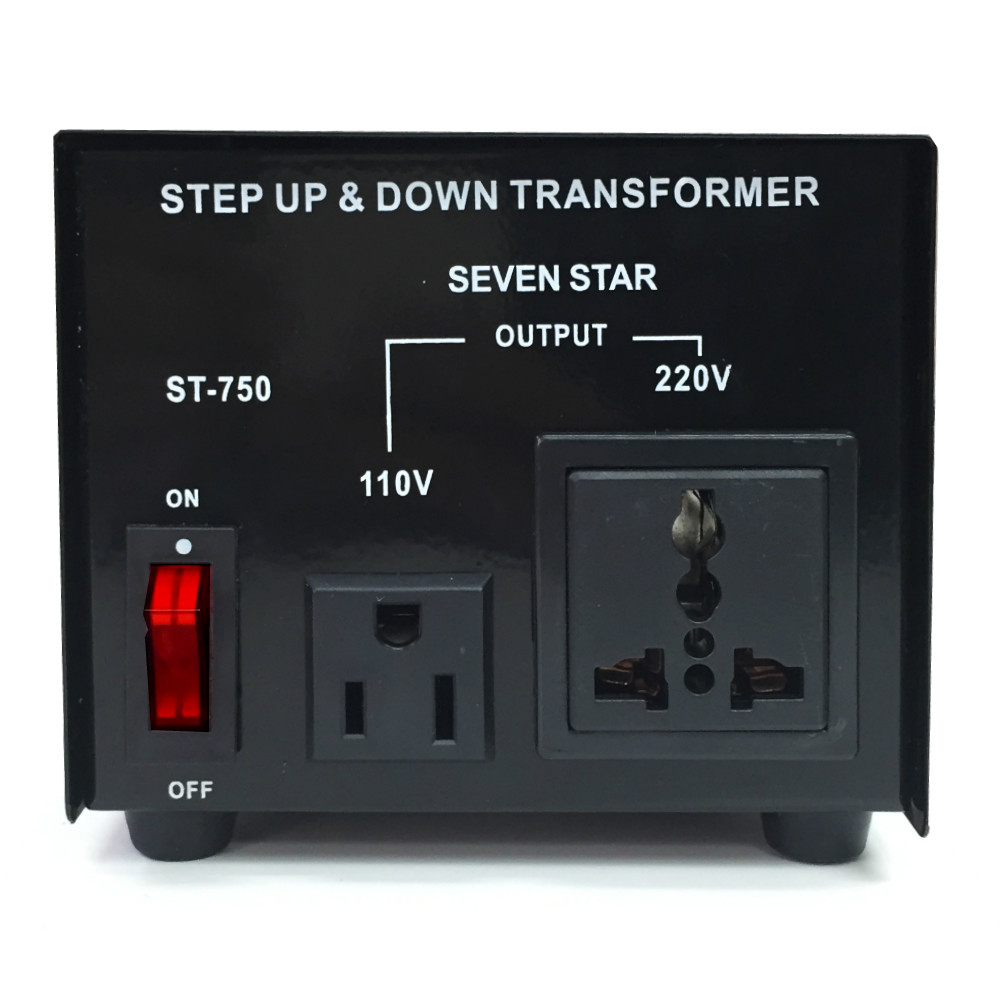 SevenStar ST-750W Watt 110V to 220V Step Up/Down Transformer Voltage Converter