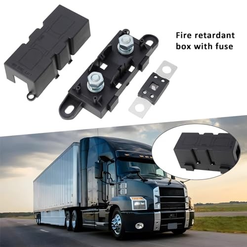 1Set MEGA Car Fuse Holder with Fuse, ABS Plastic, High Current, for Cars, 150A