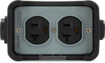 Pro Co ACPT1POBTAPA-F2 True1-in Loop-thru Dual Duplex Portable Outlet Box