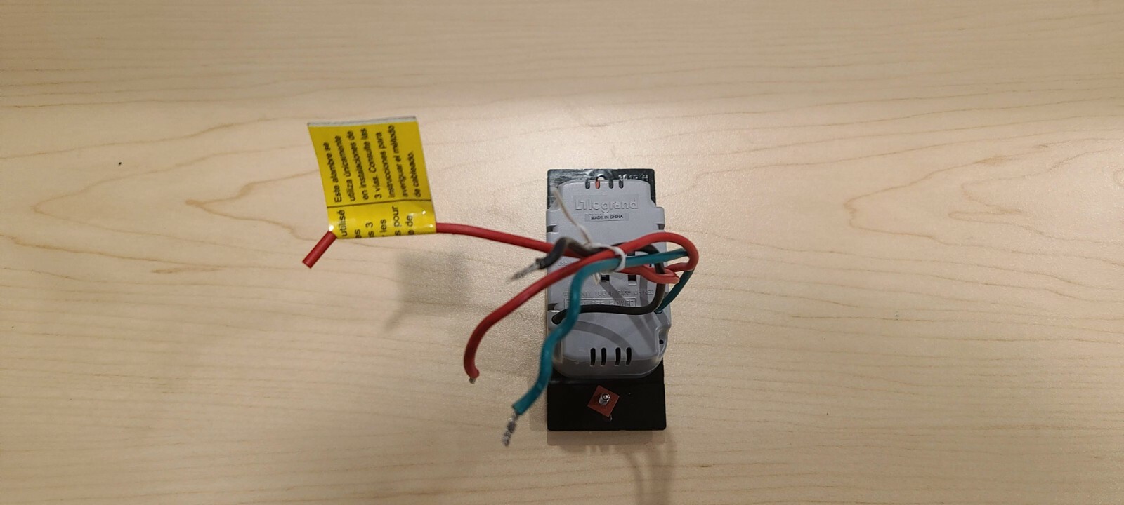 Legrand radiant 1.6A Fan Speed Control Light Switch White, RHDH163PWCCV6