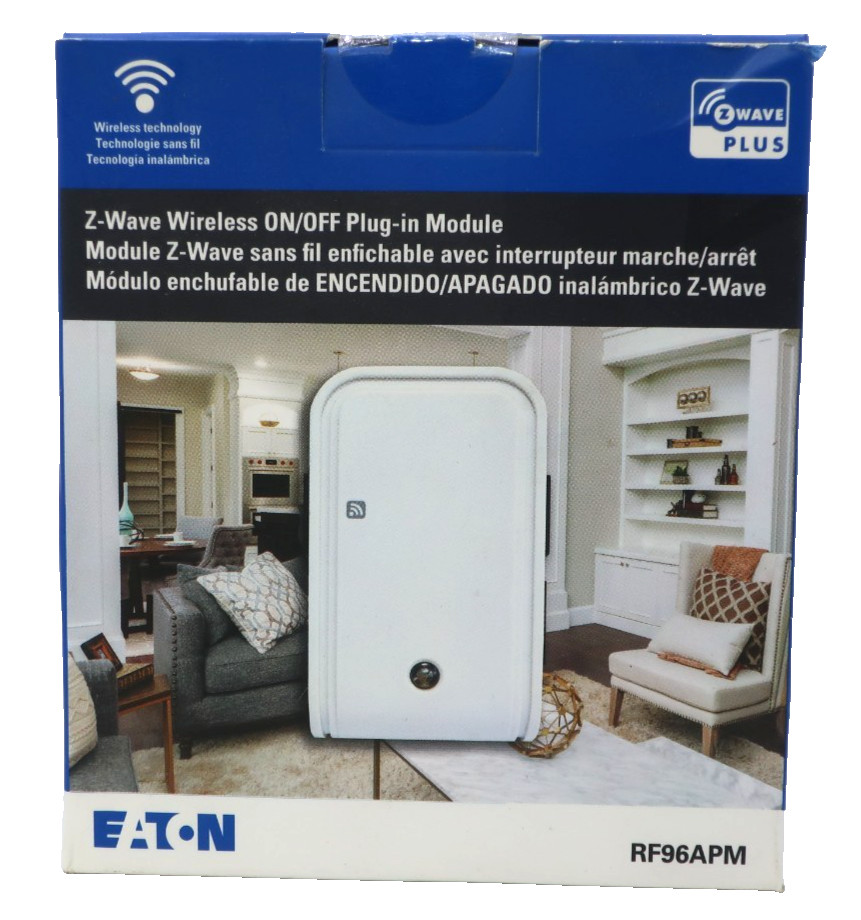 Eaton Z-Wave Plus wireless 125-Volt 2-Outlet Indoor Smart Plug NEW!