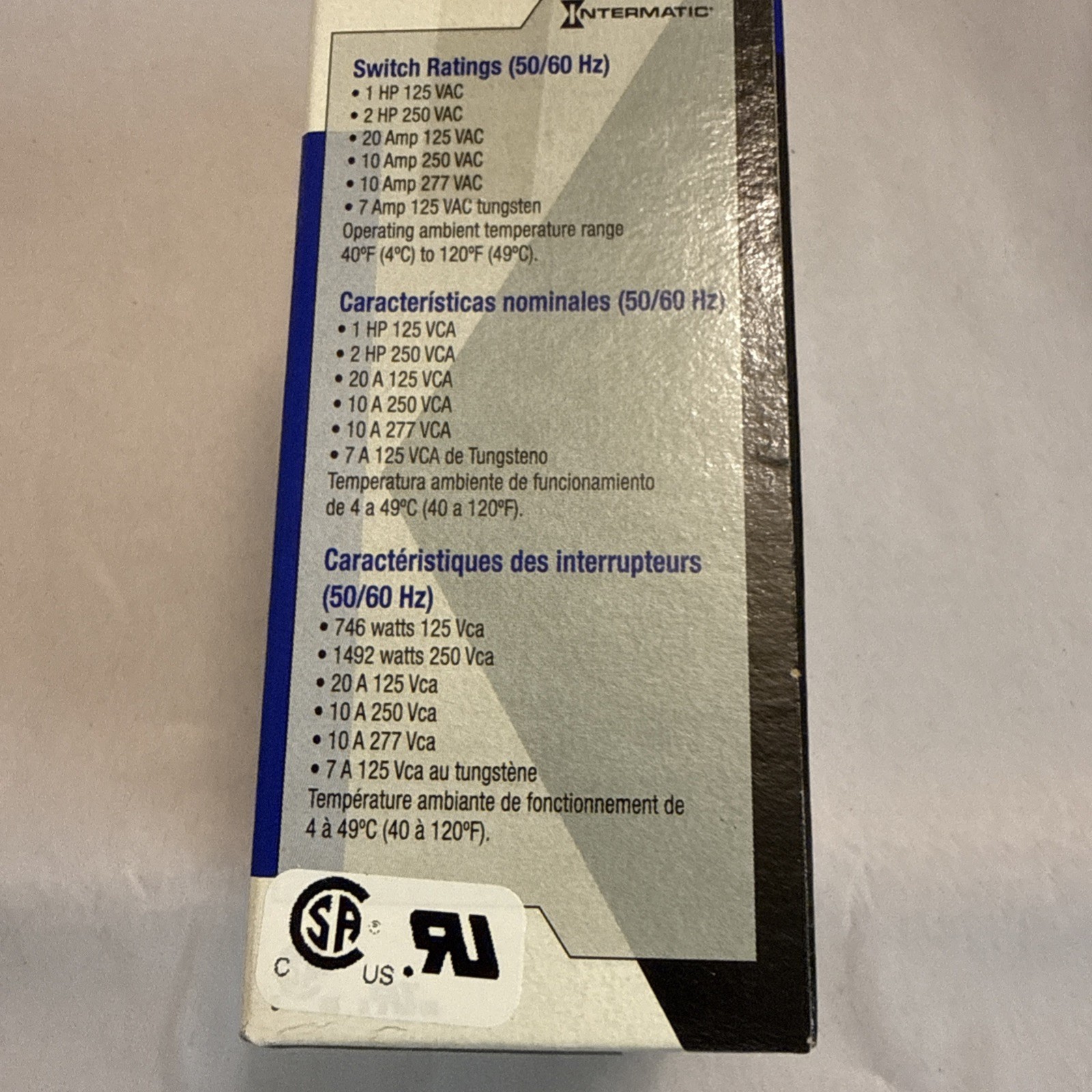 Intermatic FF15MC Auto Wall Mount Shut-Off Timer 15 Minutes – BRAND NEW