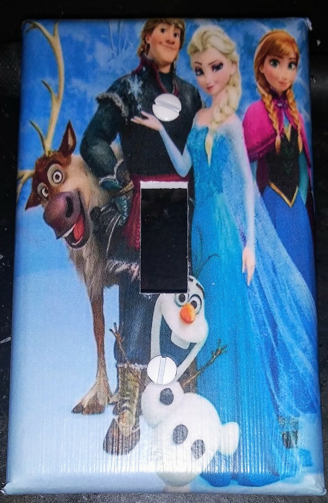 Custom Handmade Disney Frozen – Light Switch Cover – Many Designs Available