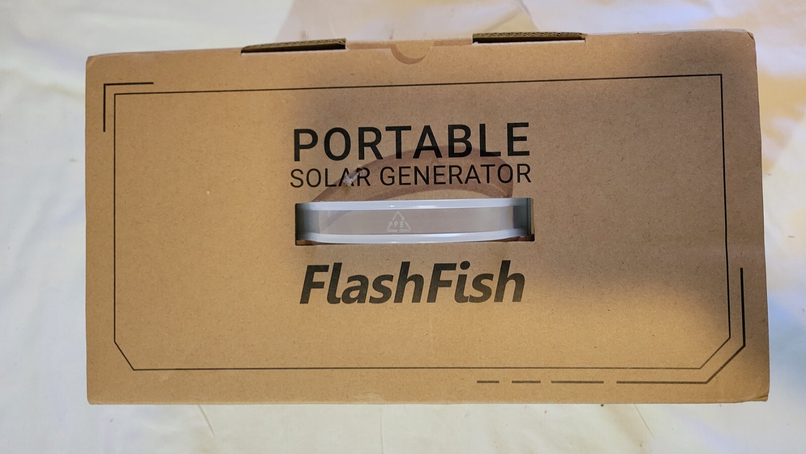 Flashfish Portable 45000mAh/166Wh Solar Generator Battery Power Station New