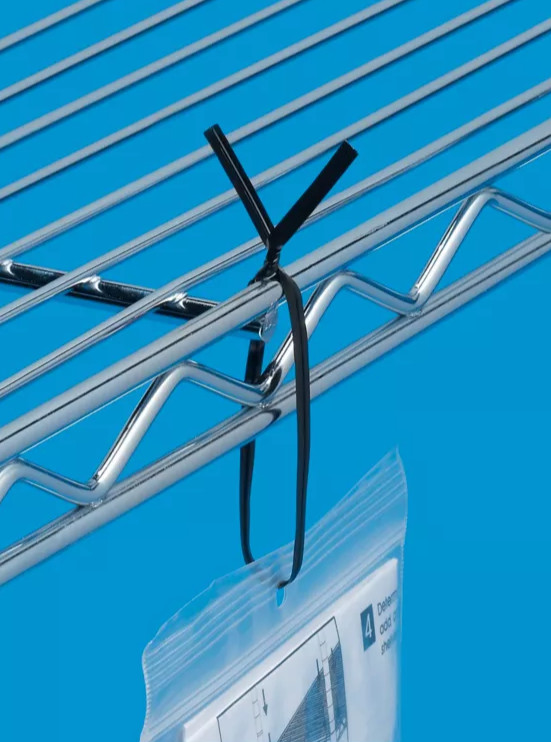 2,000 Black 6″ Twist Ties General Use, Plastic Cable ties gift wrapping