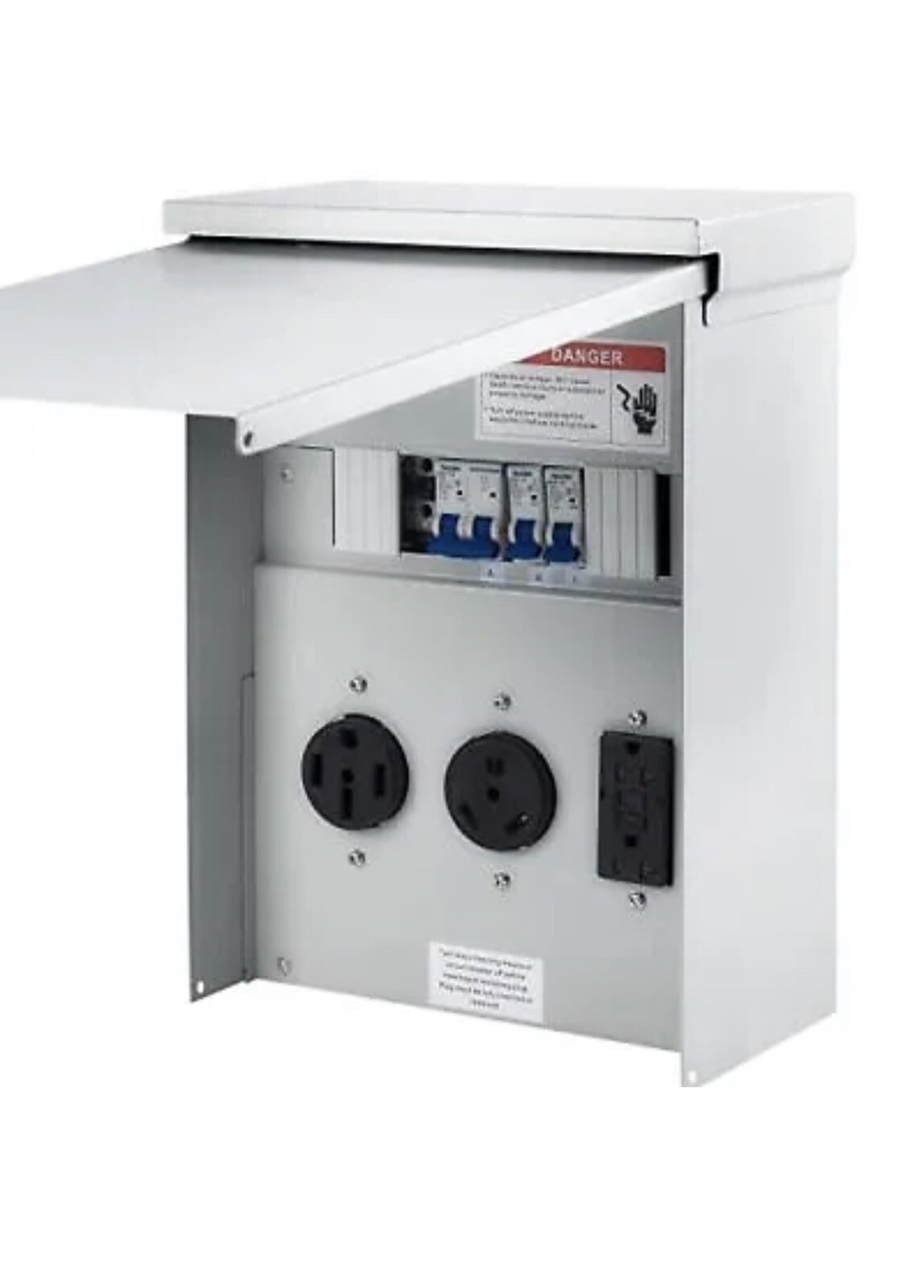 Kinchoix Temporary Power Outlet Panel, RV Electrical Outlet Panel, 20 30 and …