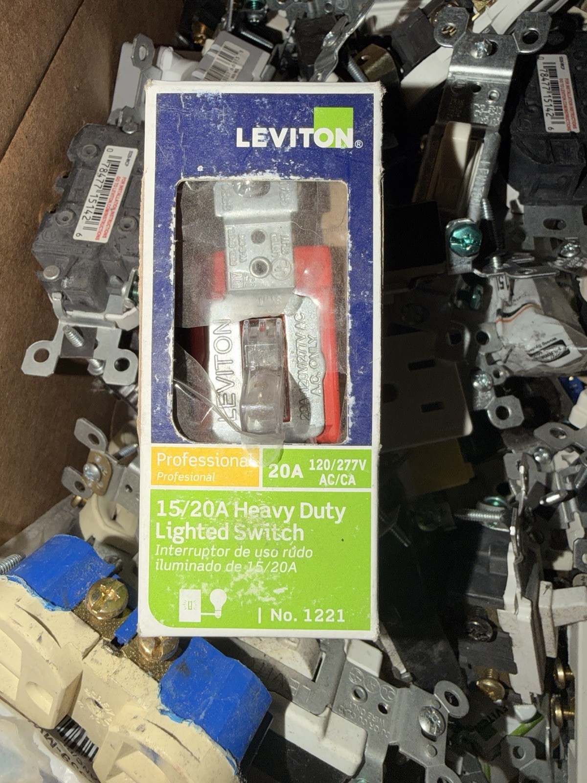 Electrical bundle of switches,outlets, cover plates- various sizes