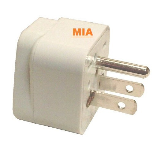 5-PACK AU UK EU TO US AC Power Plug Adapter Converter Travel Adapter.US SELLER