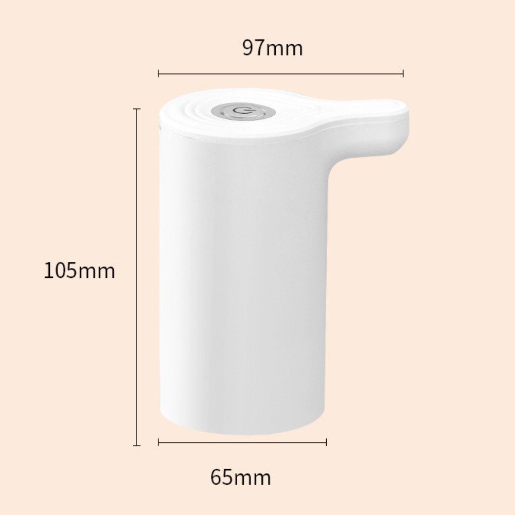 Water Pump Dispenser Rechargeable 30 Days Use Fits Standard Bottles Quiet