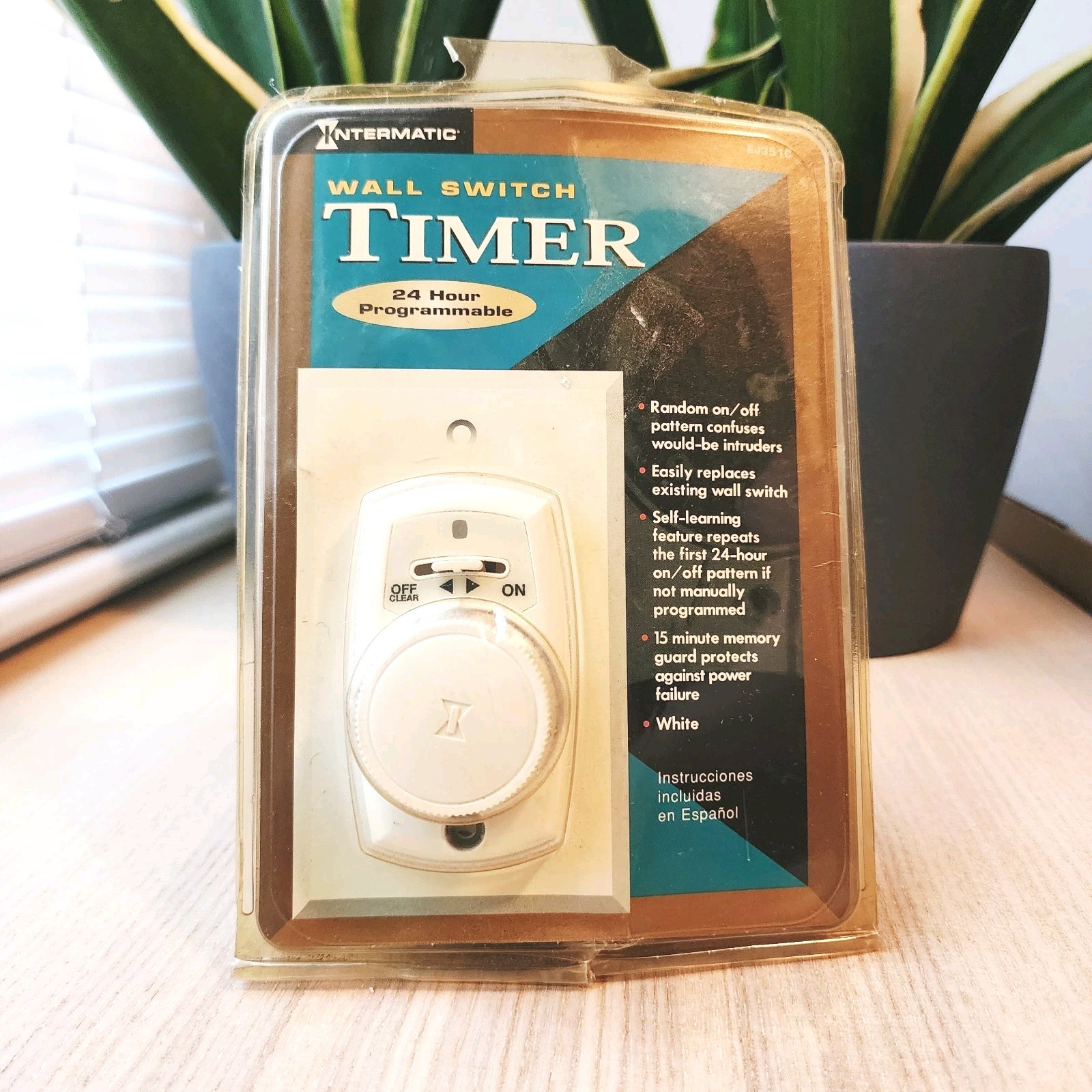 Intermatic Wall Switch Timer (EJ351C) 24 Hour Programmable White – READ DESC