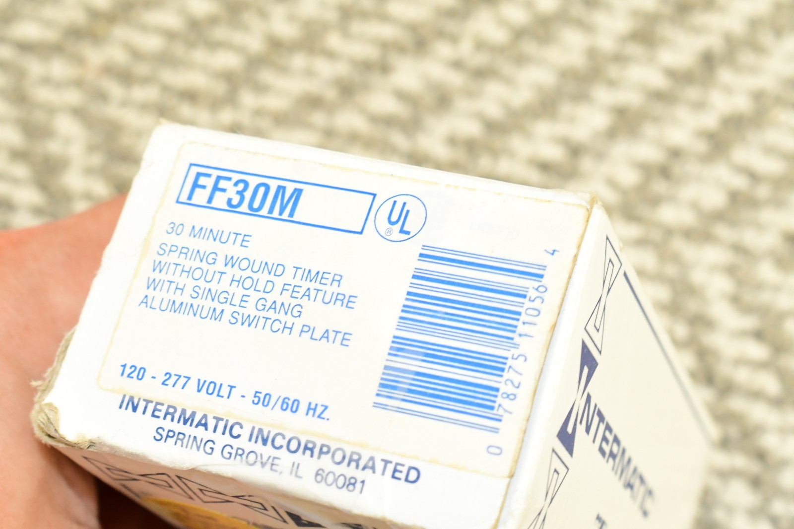 Intermatic FF30M 30 Minute Spring Wound Timer Old Stock