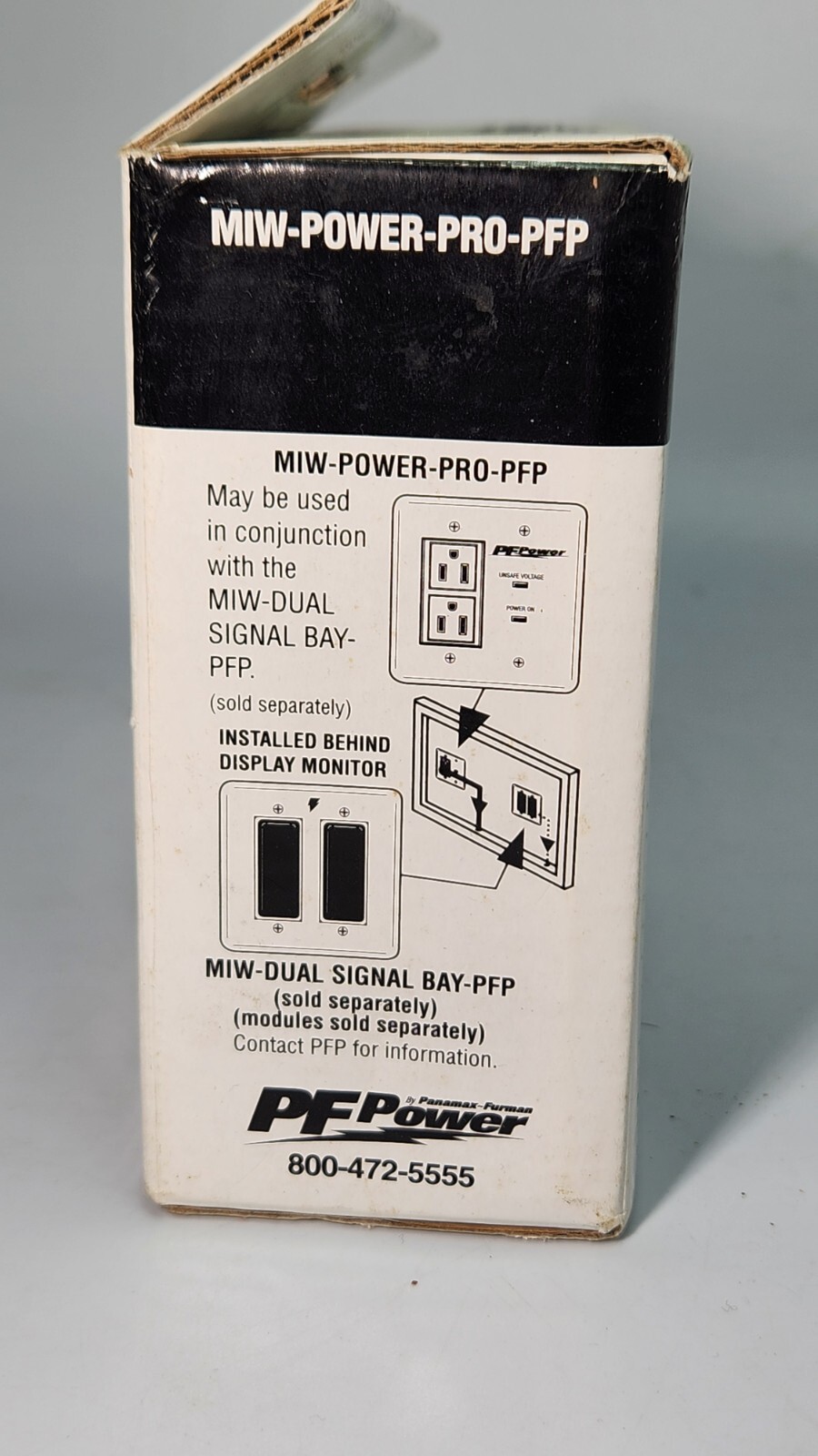 NEW Panamax Max-In-Wall PFPower MIW-POWER-PRO-PFP Surge Protector Outlet DIY