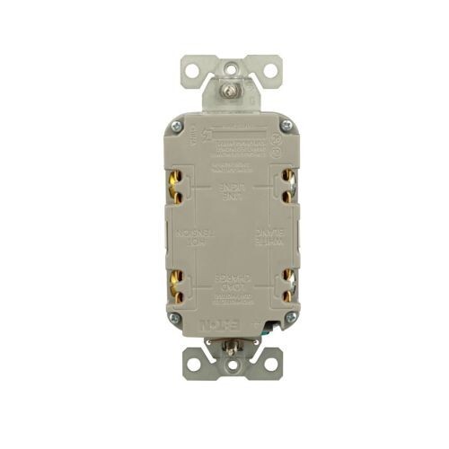 1pcs – EATON GF20W GFCI 20A 125V White Slim Receptacle
