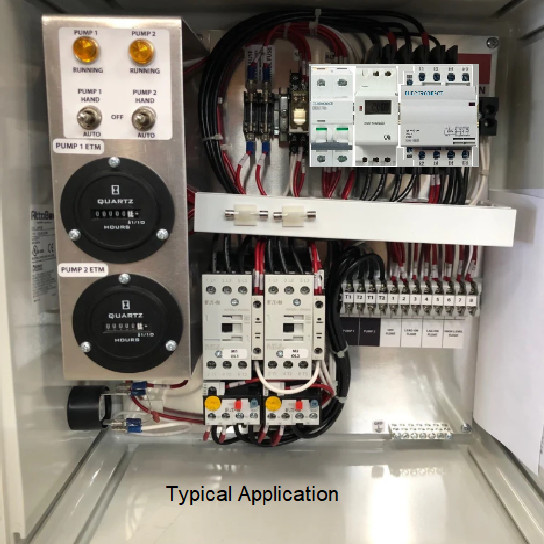 2 Pole Time Switch 220VAC, 7 Day 24 Hr Timer 50A, 30A, 40A Lights, LED Pump DIN