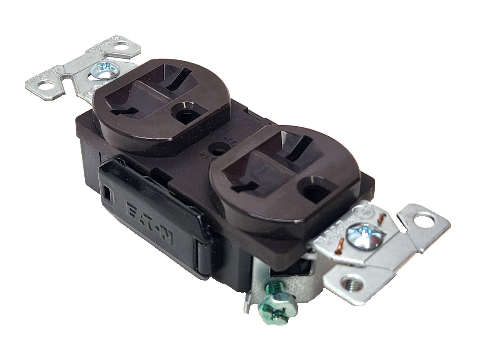 10 Pcs – EATON 15A 250V Brown NEMA 6-15R Duplex Outlet/Receptacle 5662CB 5662