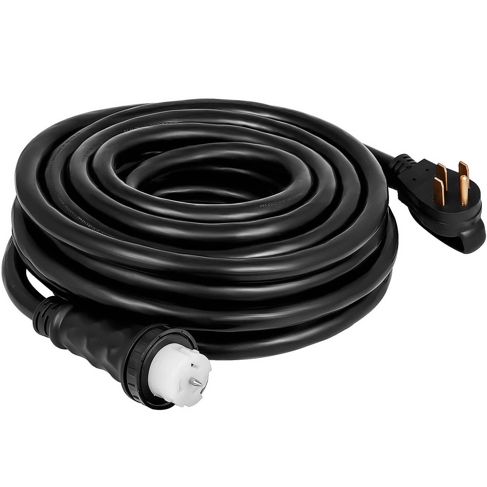30Ft 50 Amp Generator Extension Cord STW 6/3 + 8/1 Generator Cord 125V 250V Ge