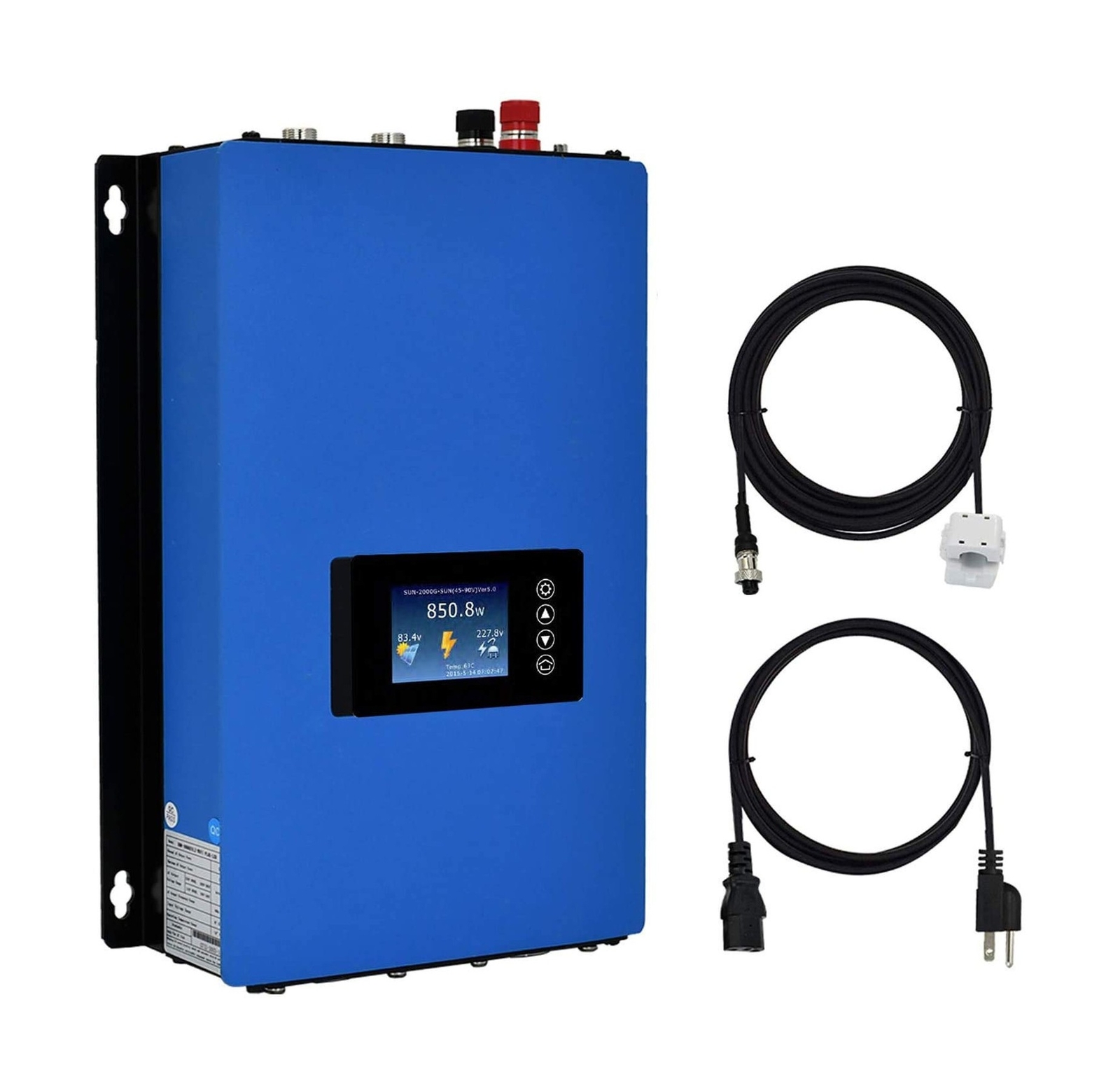Y&H 1000W Grid Tie Inverter Power Limiter DC25-60V Solar Input AC110V/240V Au…