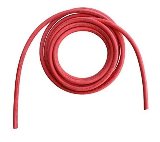 4 Gauge 4 AWG 5 Feet Black + 5 Feet Red 4 Gauge Cable 5 ft Black + 5 ft Red