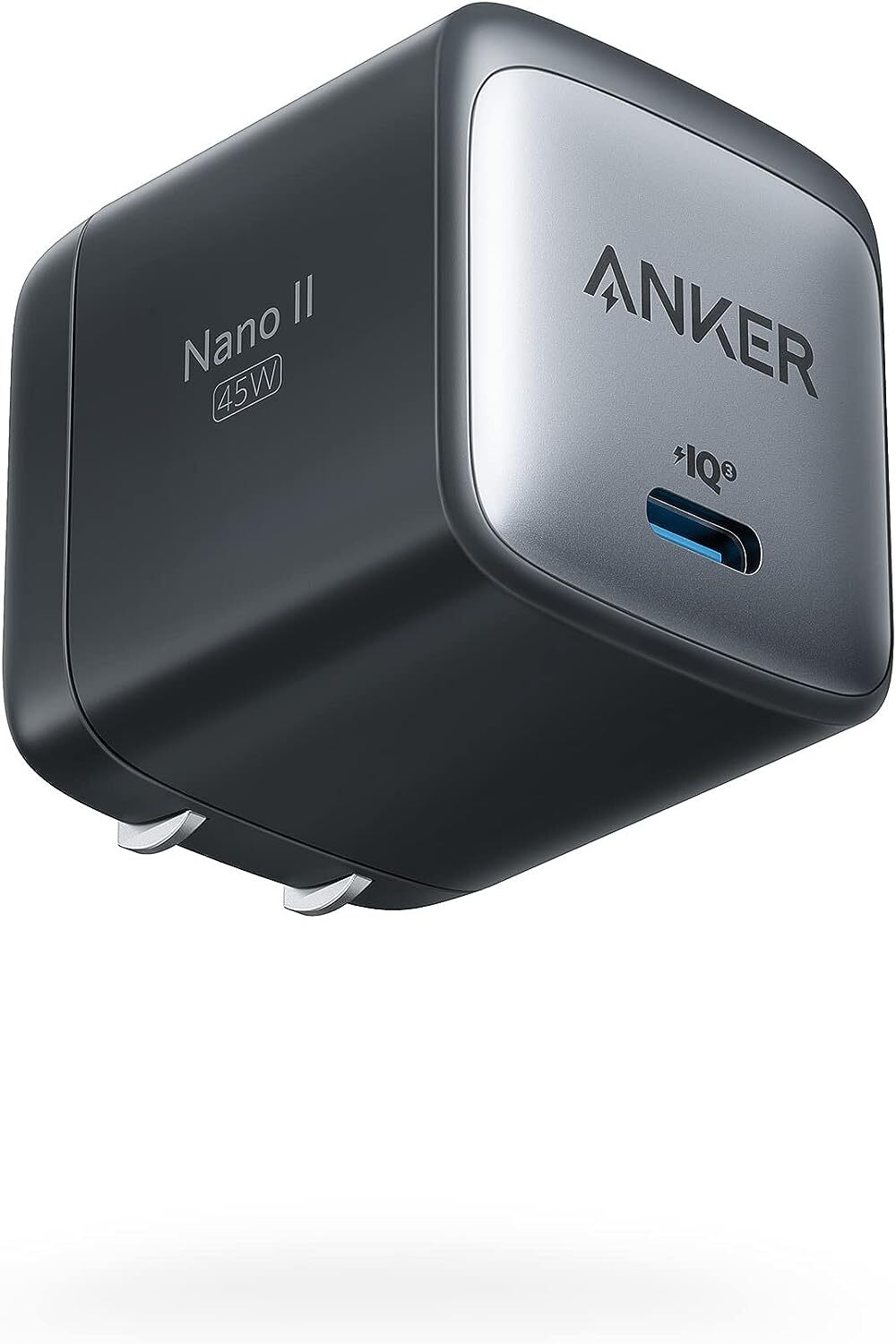 Anker USB-C Charger (Nano II 45W) GaN II PPS Fast Compact Foldable Charger