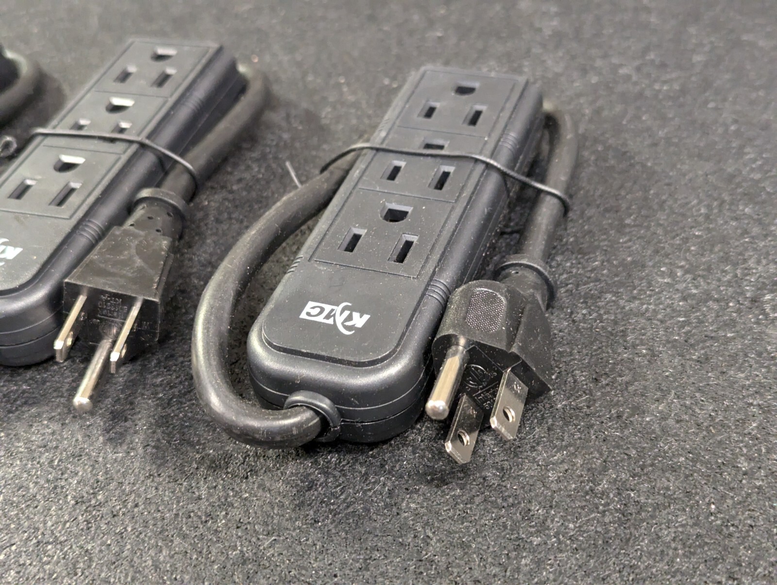 🔥3 x New🔥 Power Strip Mini – 3 130101, 1 ft. Cord Cable 13A, 125V, 60Hz, 1625W