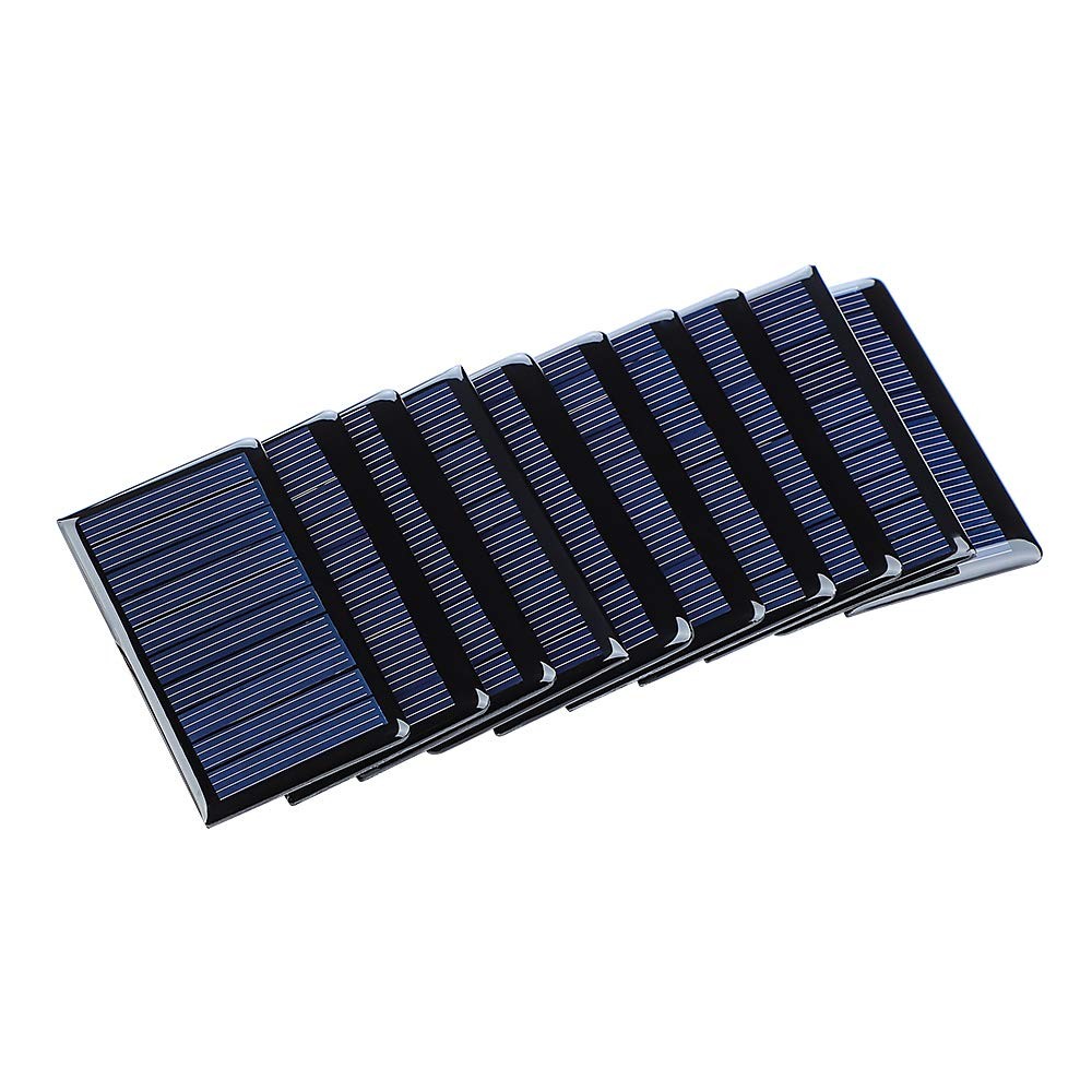 SUNYIMA 5V 60mA Epoxy Polycrystalline Solar Panel Cells for Battery Charger…
