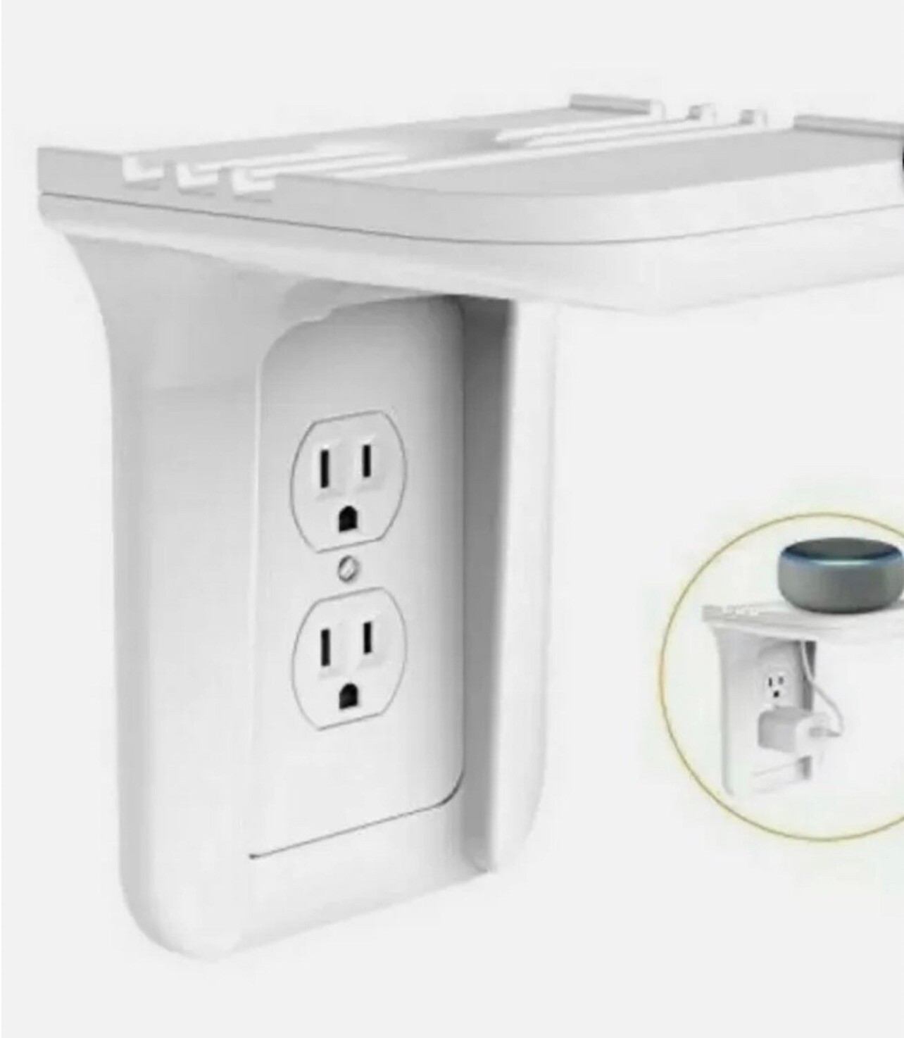 Outlet Shelf Wall Holder
