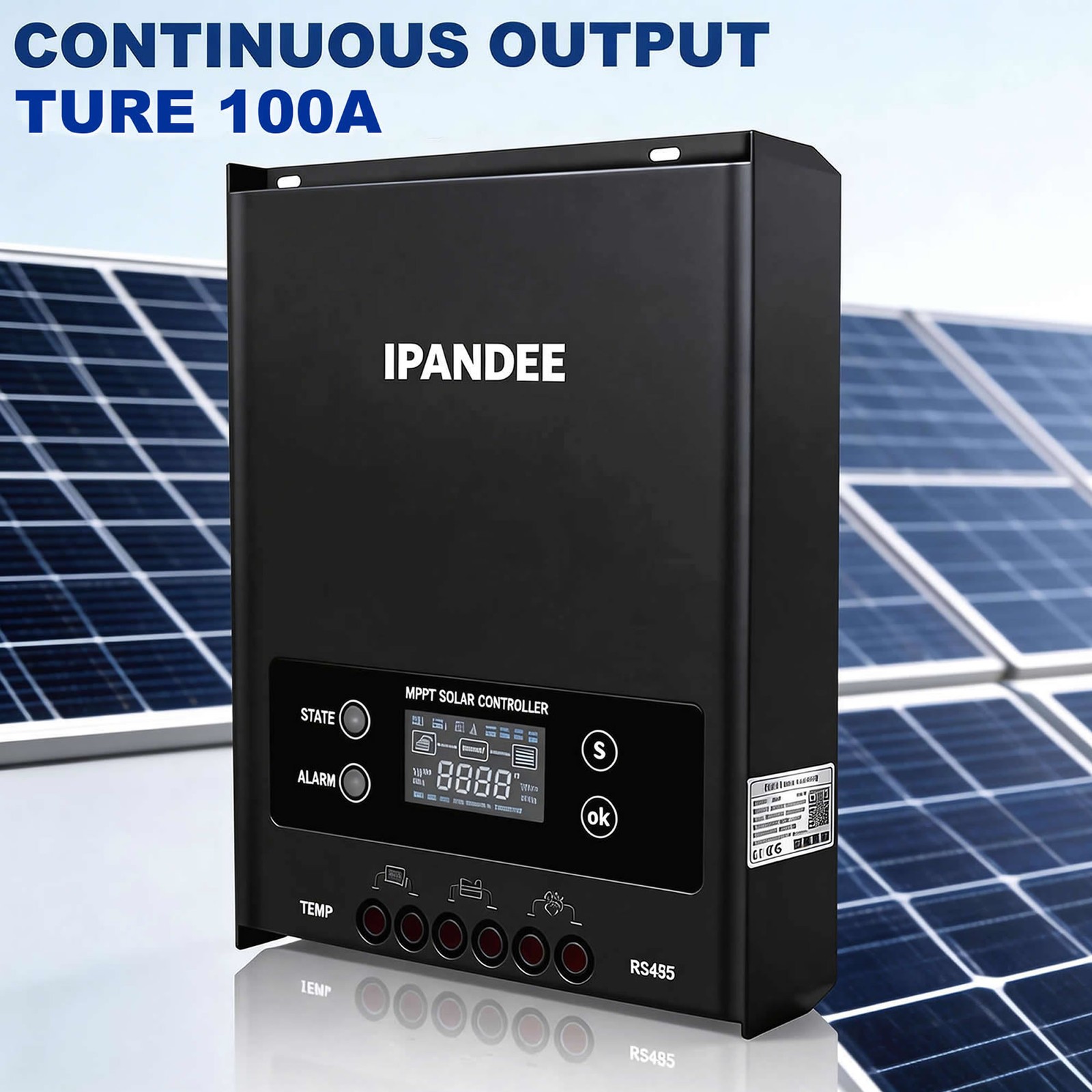 MPPT Solar Charge Controller 100A/60A/40A/30A 12V/24V/36V/48V For Solar Systems