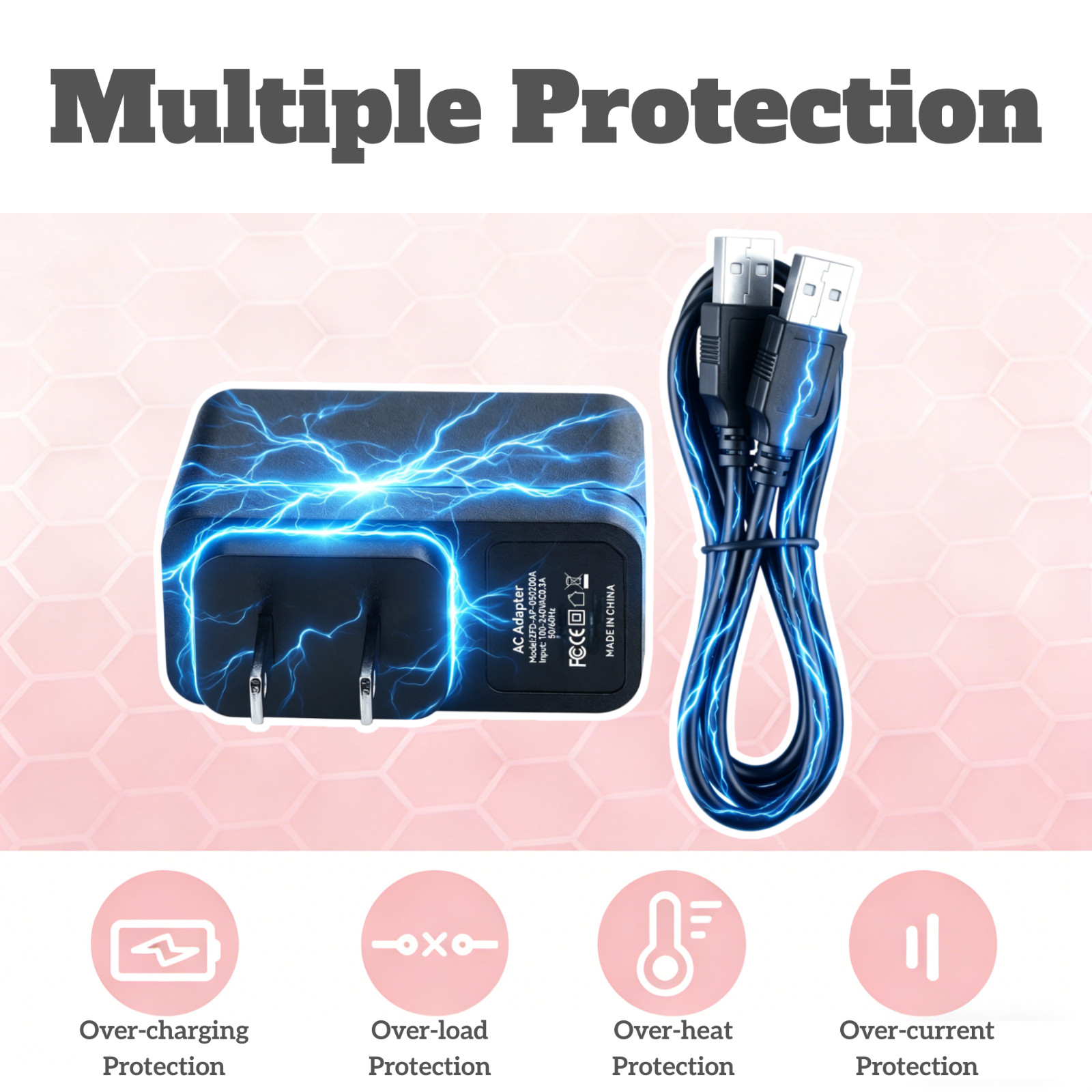 USB to USB Charger for Stanley Fatmax Spotlight SL10LEDSL SL10LEDS TL450 TL600