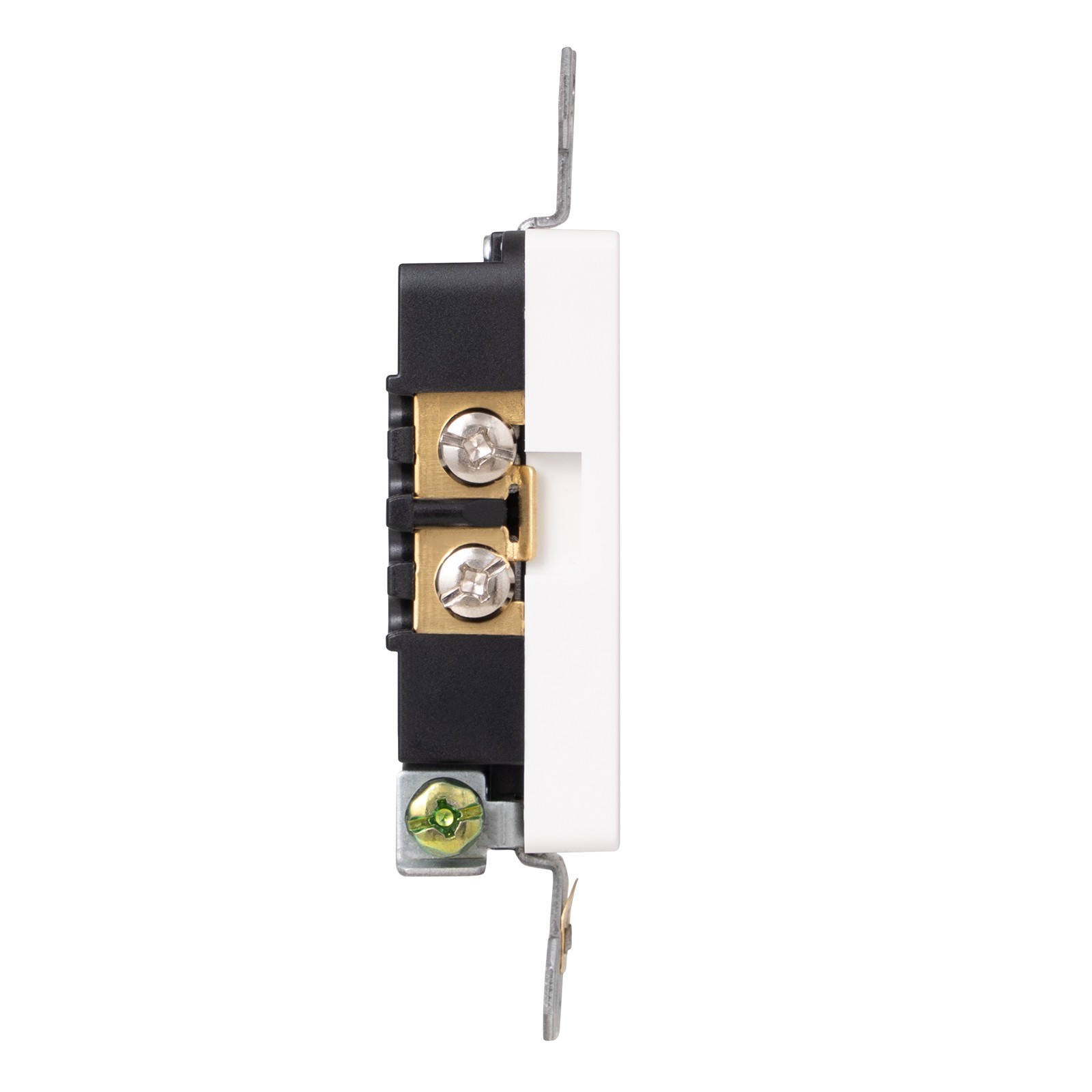 DEWENWILS 10 Packs Standard Electrical Wall Outlet, Non-Tamper Resistant,15 Amp