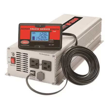Tundra M1500 Power Inverter, Modified Sine Wave, 3, 000 W Peak, 1, 500 W