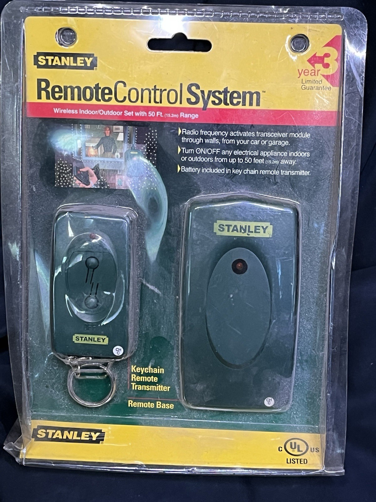 Stanley Remote Control Power supply System Wireless Indoor/Outdoor w/50 ft range