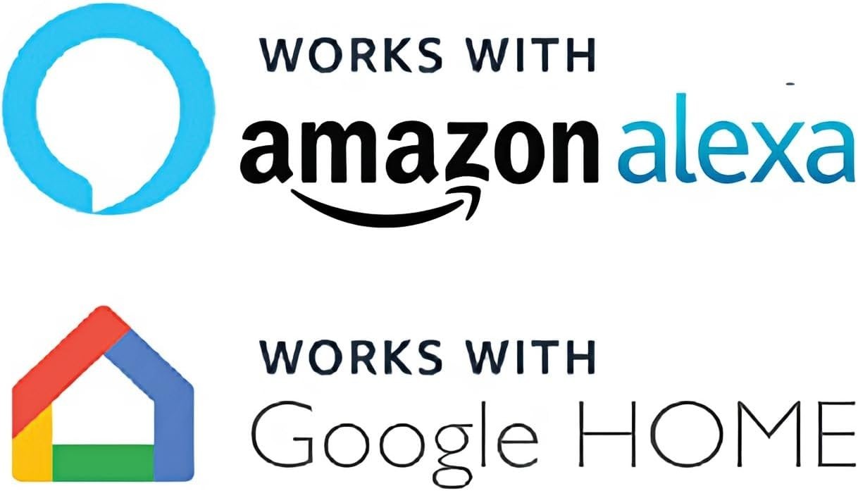 Wi-Fi Smart Outlet Concealer with App Control and Voice Assistant Compatibility