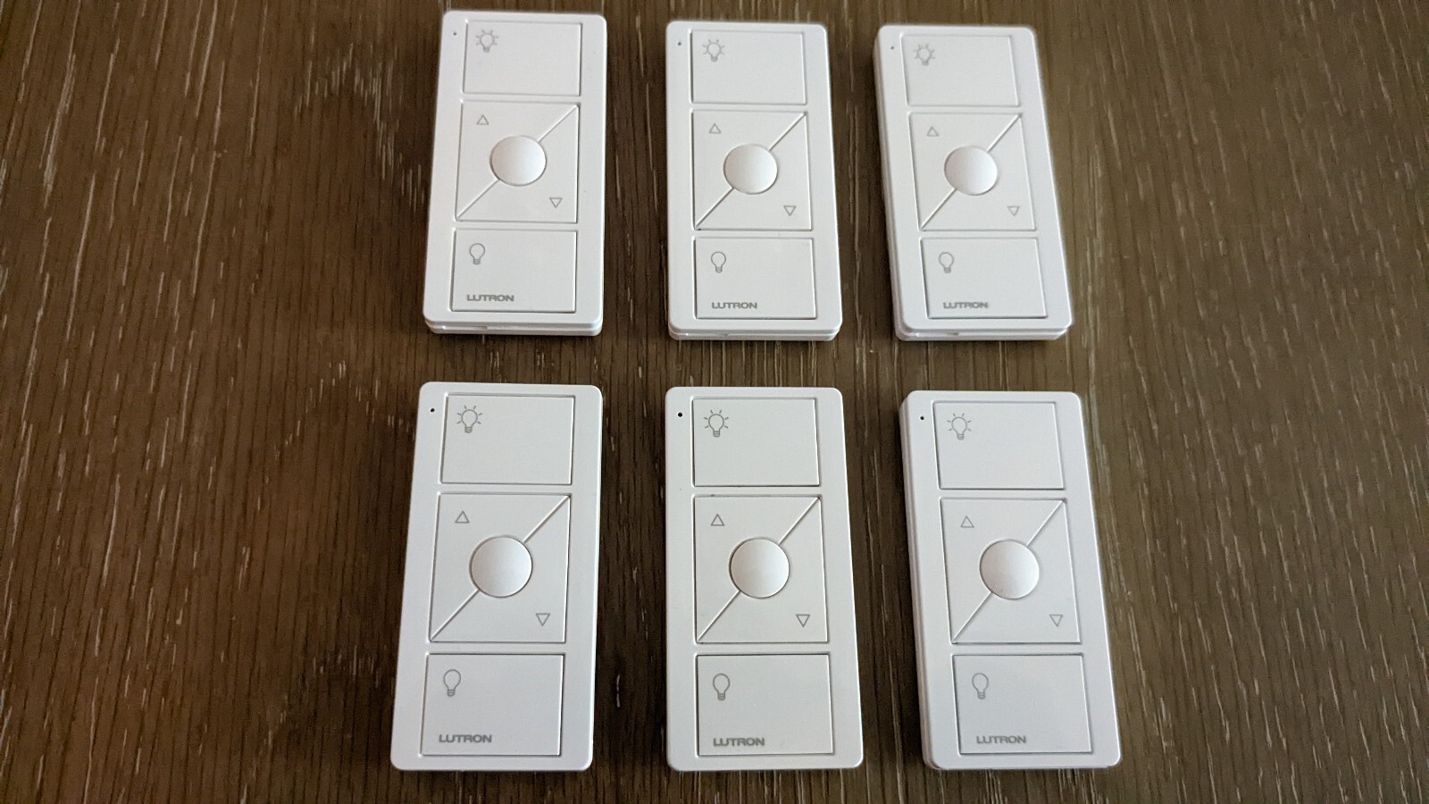 6 Lutron Caseta Pico Wireless Remote Control PJ2-3BRL – White – NEW open box