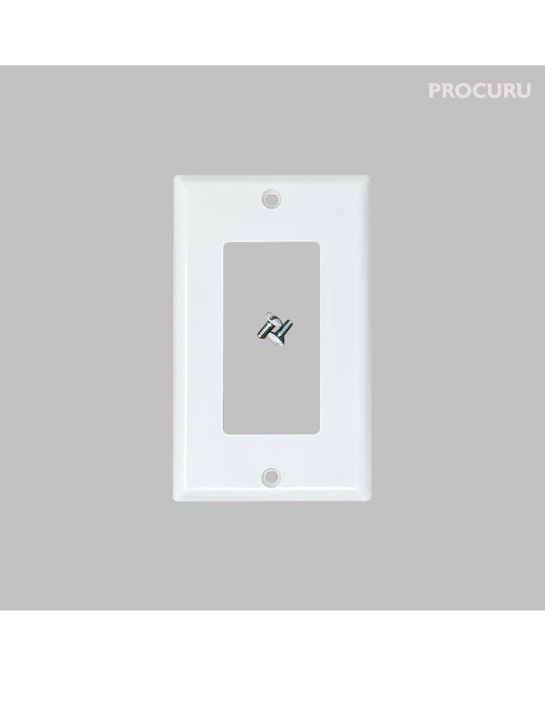 [40-Pack] PROCURU 15 Amp Decorator Wall Outlet Receptacle, Tamper Resistant, Inc