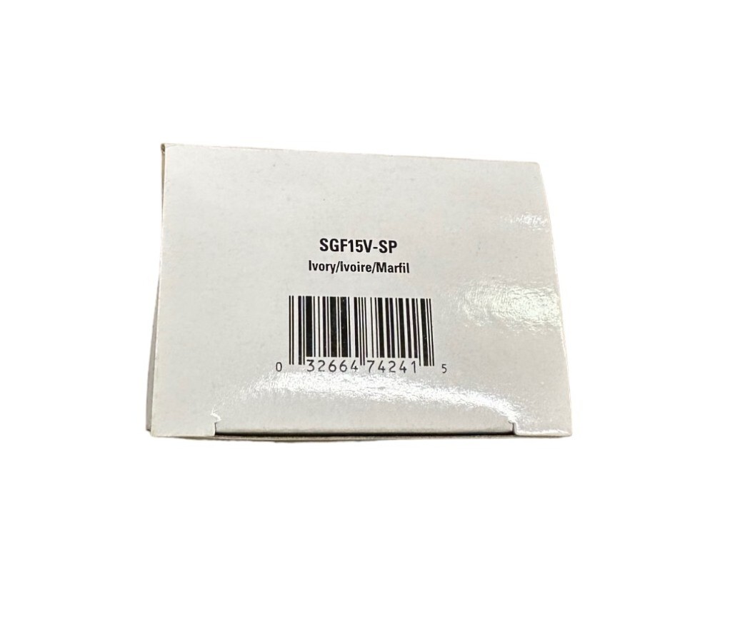 Eaton SGF15V-SP GFCI Self-Test Receptacle, Ivory **SALE**