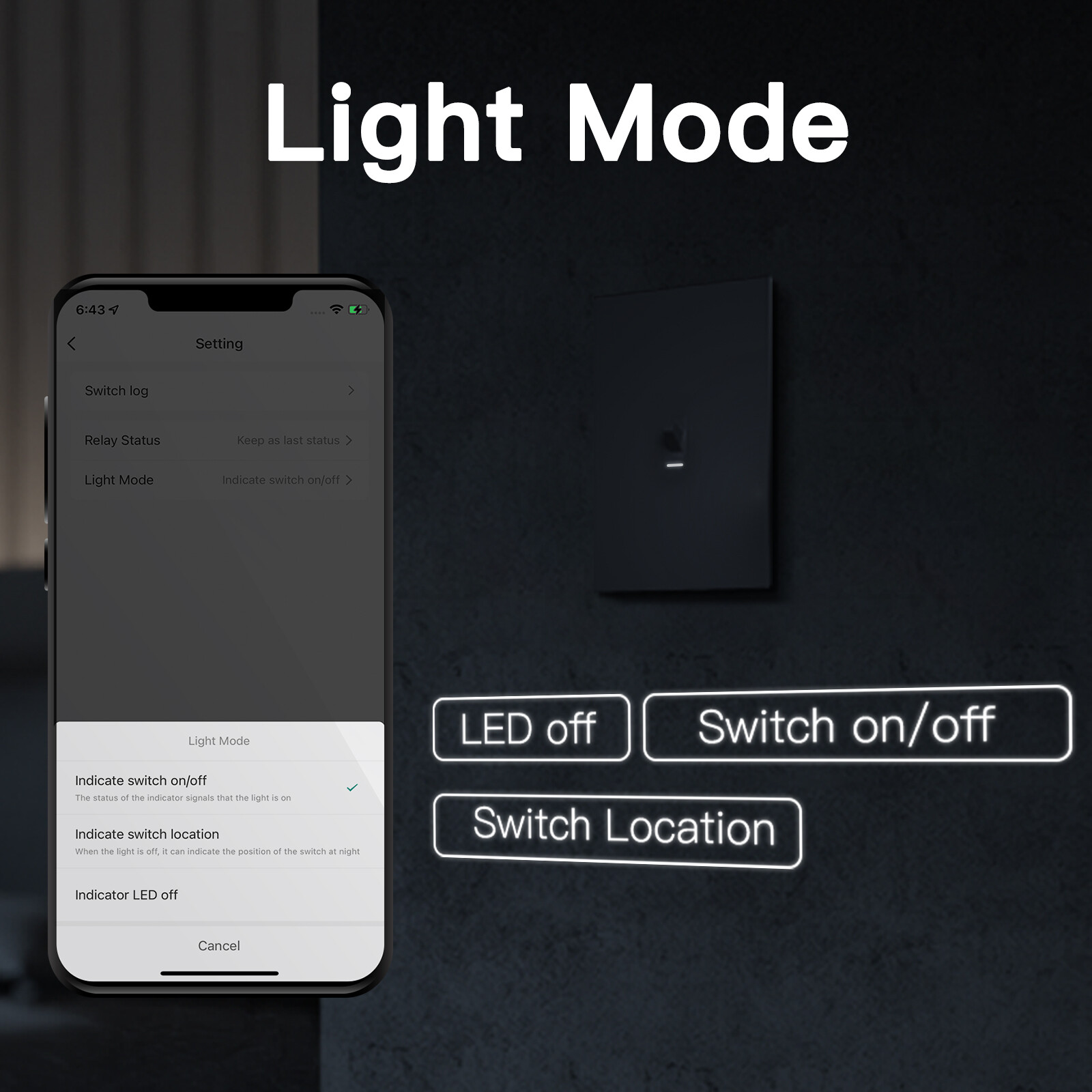 MOES WiFi Smart Toggle Switch 3-Way Wall Light Switch Alexa Google APP Timer