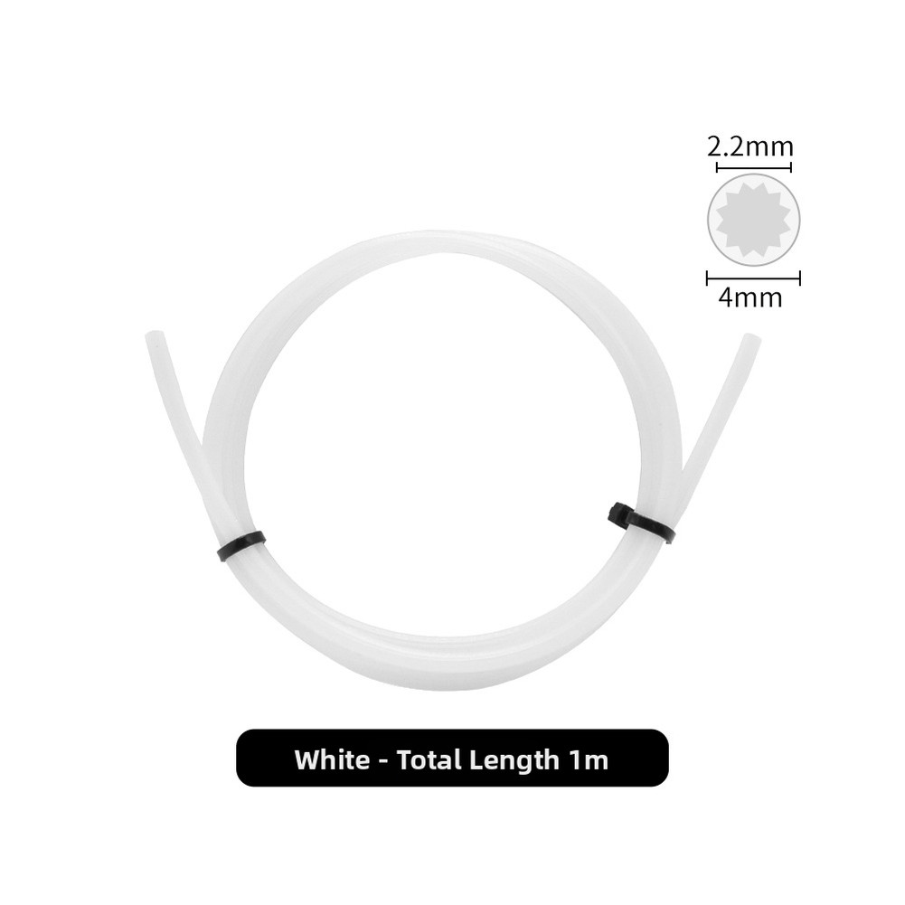 Temperature Resistant PTFE Tube 1.75mm for 3D Printer Hot End Applications