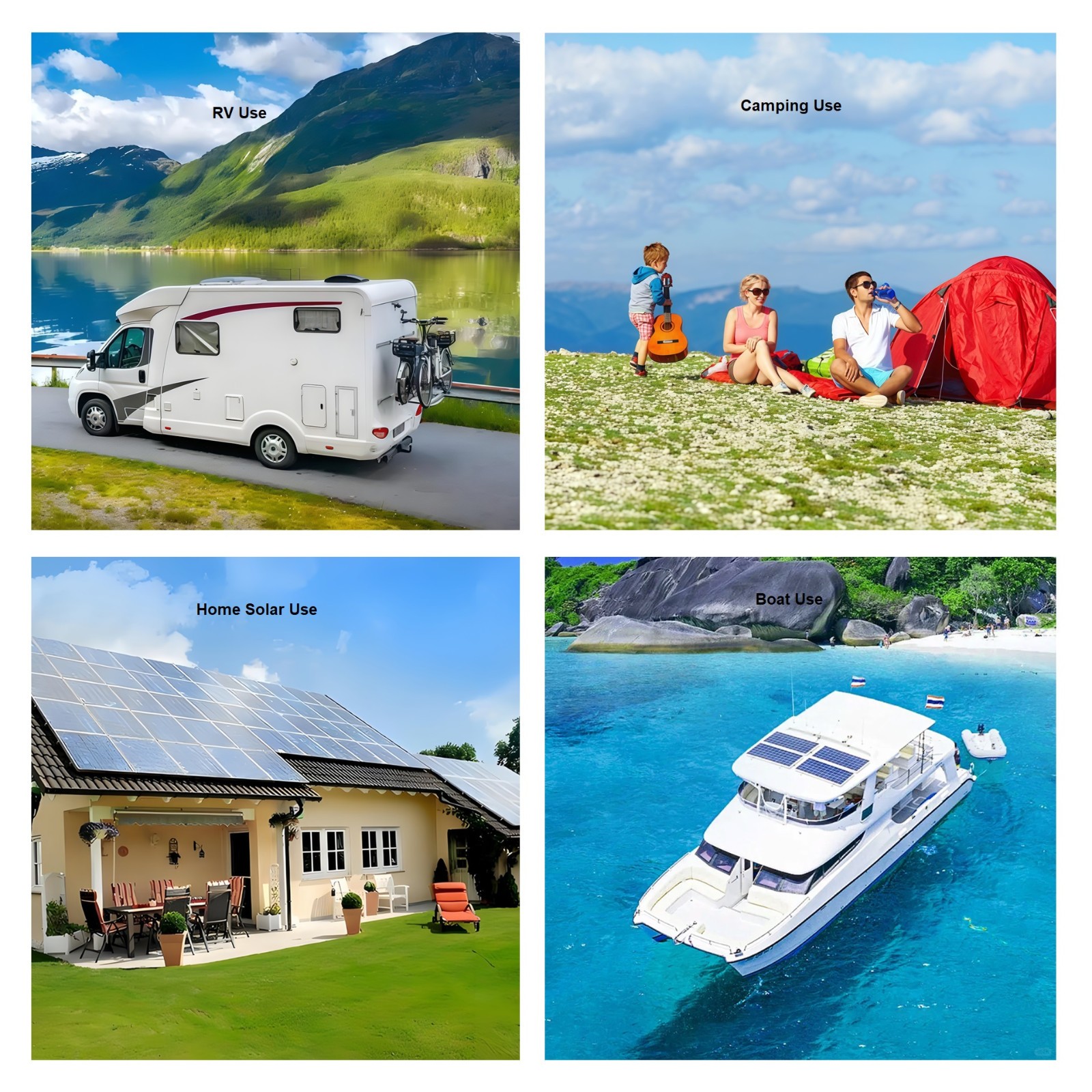 3500W Pure Sine Wave Power Inverter 12V 24V 48V DC to 120V AC Off Grid US Stock