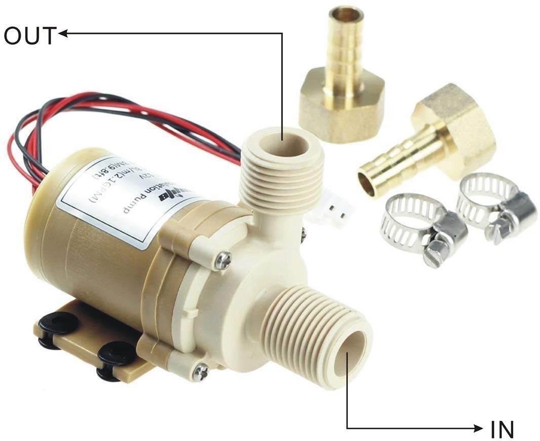 bayite BYT-7A006 DC 12V Solar Brass (If Referring to Material), None Color)