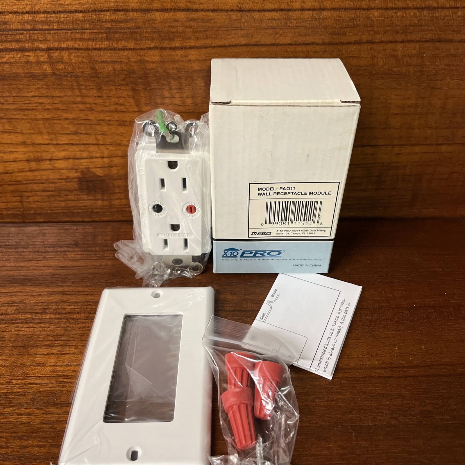X-10 PRO Wall Receptacle Module • Model: PAO11 NEW Ships Free