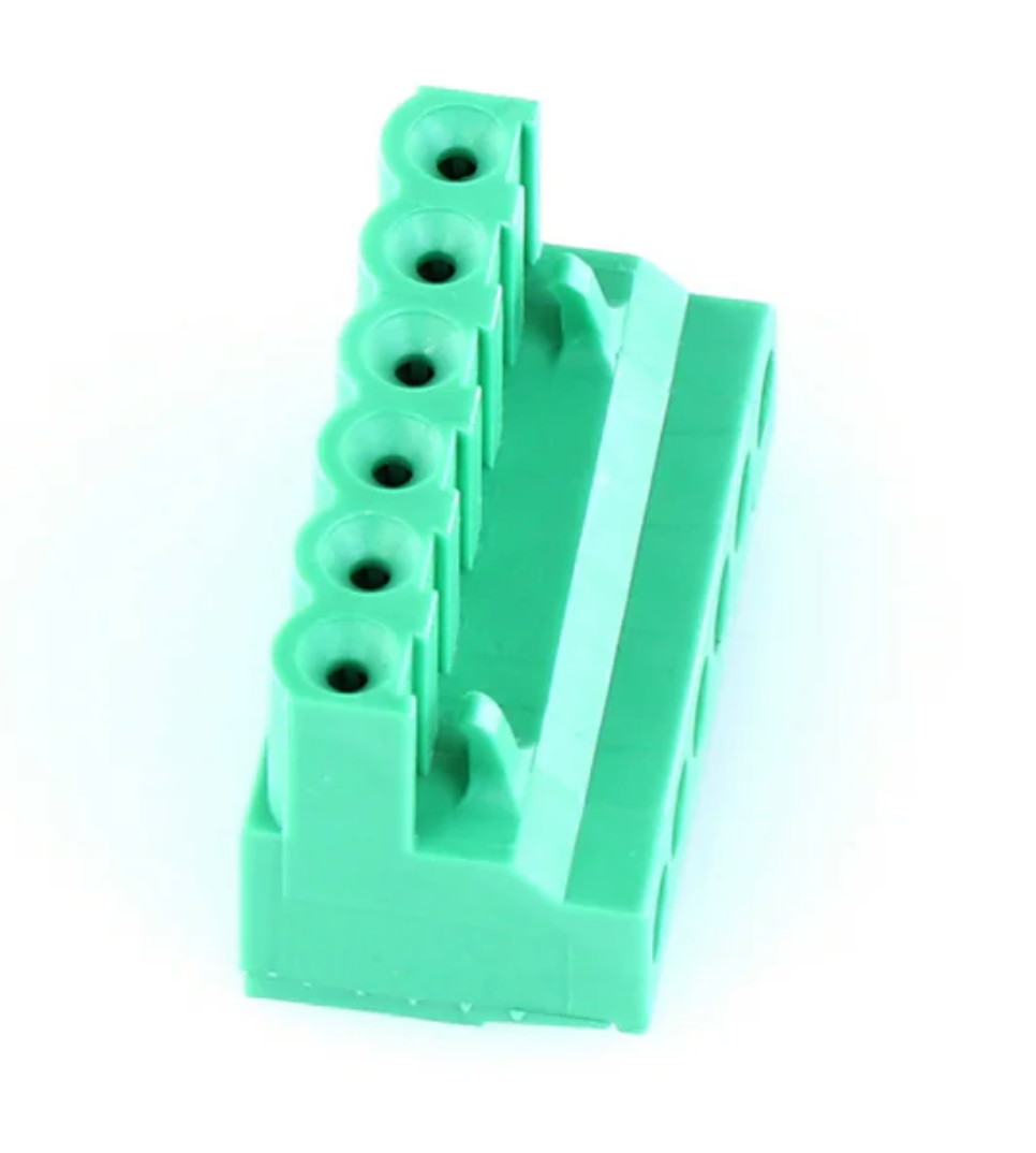 True 943173 OEM Wire Connector/Terminal Block,6 Pole, Green, Used W/ LAE Control
