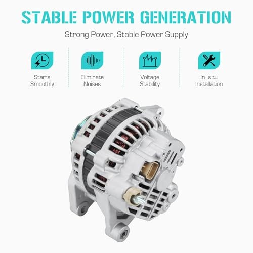 New Alternator for Mitsubishi Montero 3.0L 1995 1996 2001 2003, 3.5L 1994
