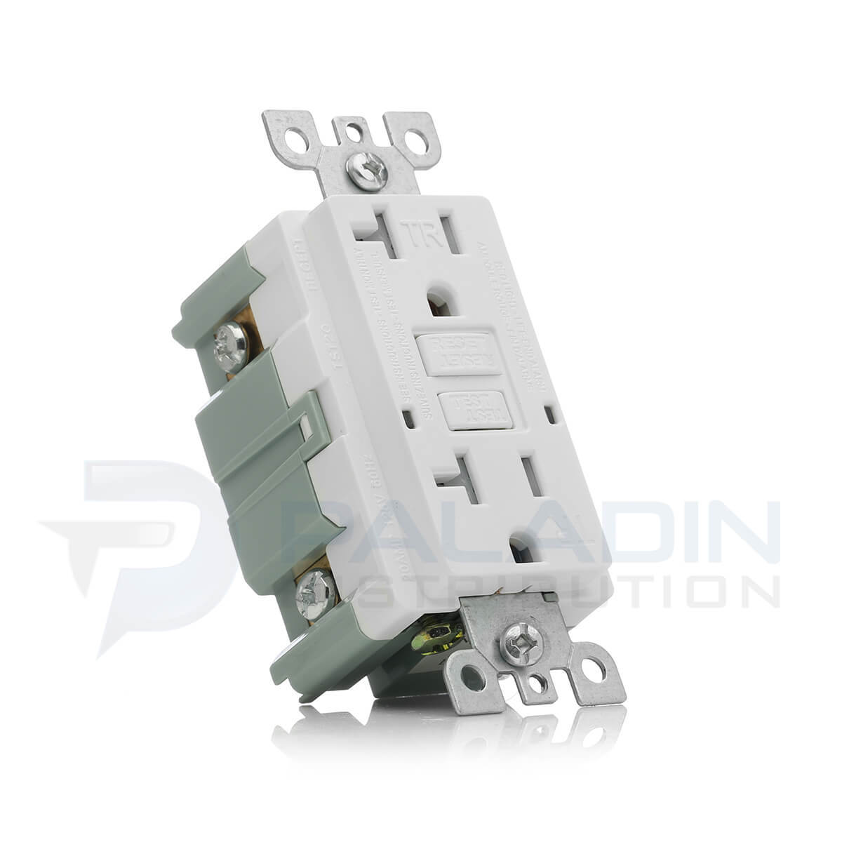20A Amp GFCI Tamper Resistant Safety Outlet – UL Listed TR Self-Test (10 Pack)