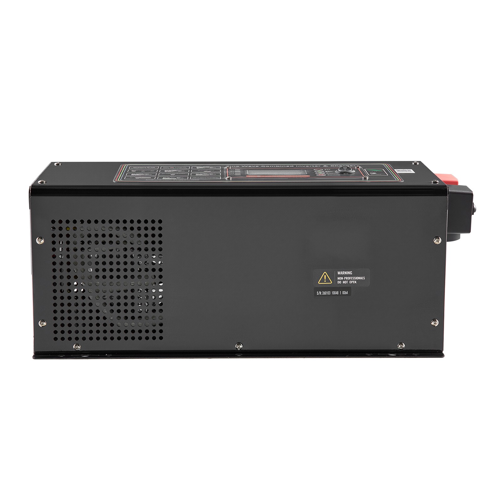 Uimoso Pure Sine Wave Inverter Charger 3000W DC 12V to AC 120V with LCD Display