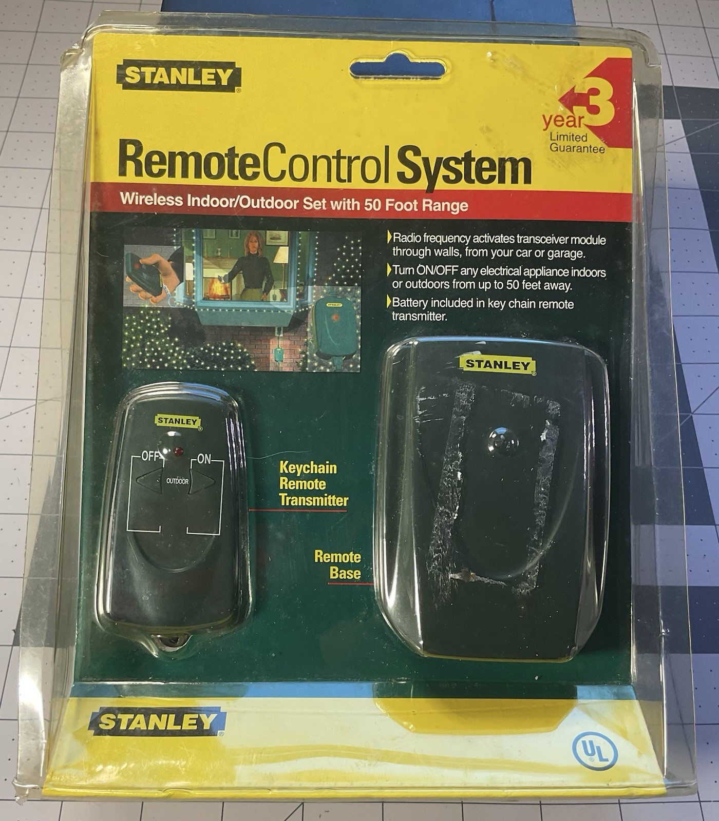 Stanley Remote Control Power supply System Wireless Indoor/Outdoor w/50 ft range