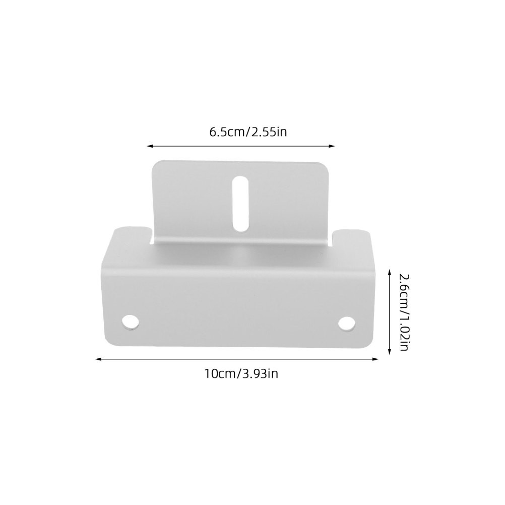 1 Set Silver Aluminum Alloy Solar Panel Bracket Kit for Rv Solar Roof Mounting