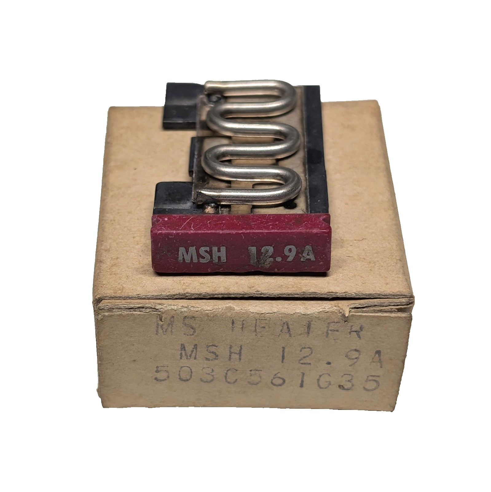 Westinghouse MSH 12.9A Heater Pack Element Overload Relay Thermal NOS