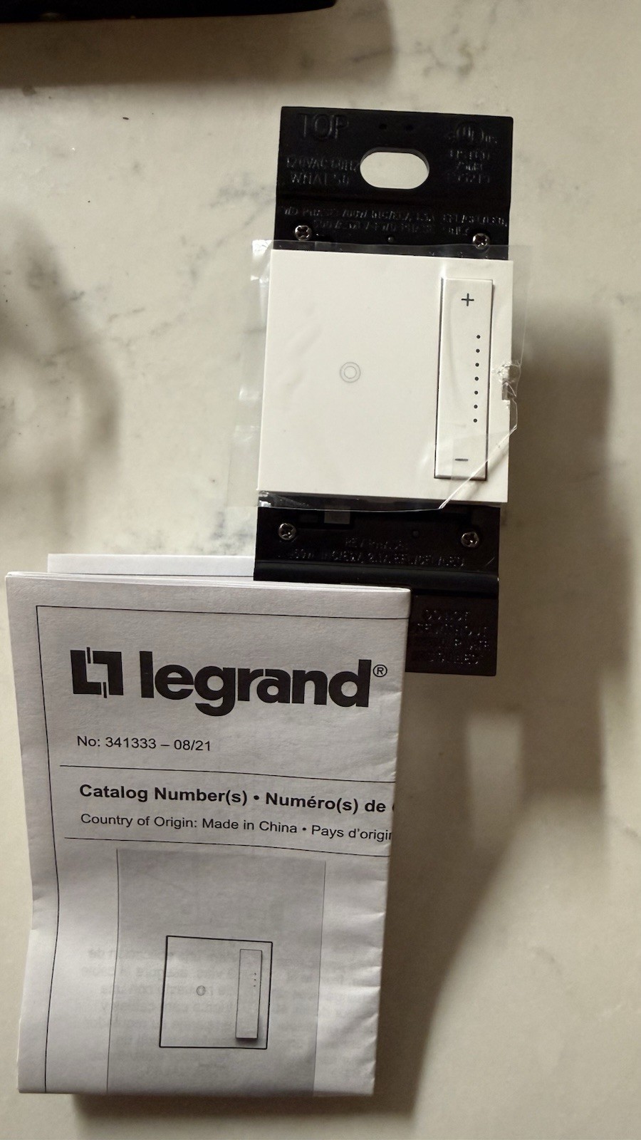 Legrand Smart Tru-Universal Dimmer with Netatmo WNAL50W1