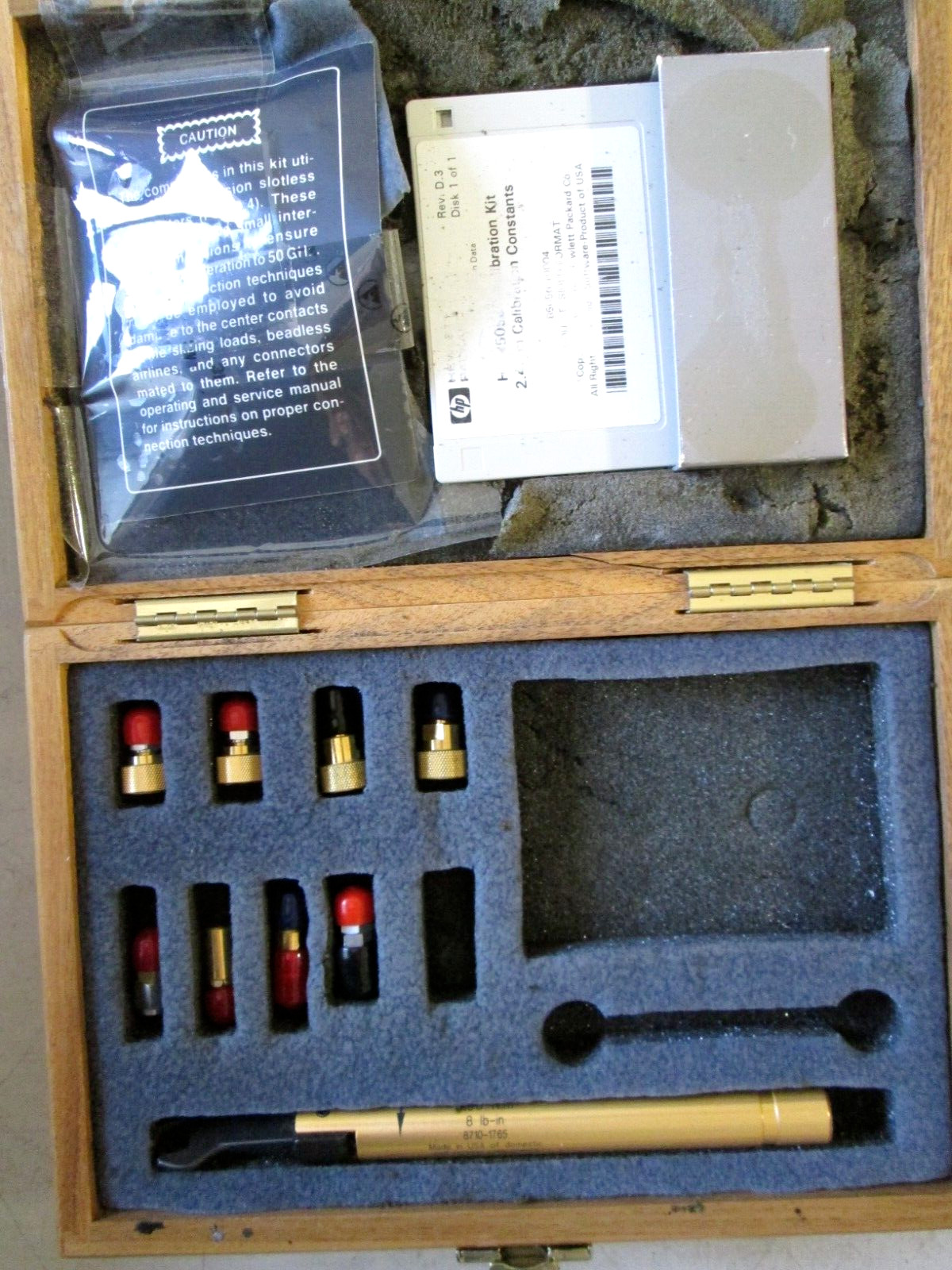 2.4 mm 50 GHz Calibration Kit Agilent 85056D Incomplete