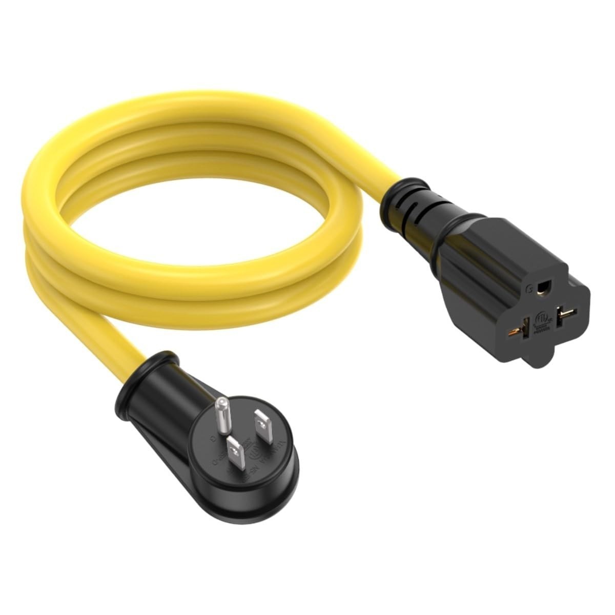 ADCAUDX 1FT 12AWG Right-Angle 15A to 20A Adapter Cable